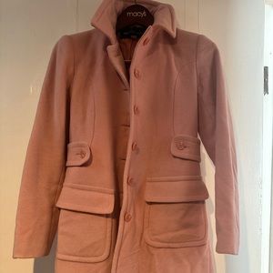 Victorias Secret, MODA International, pink dress coat size 0